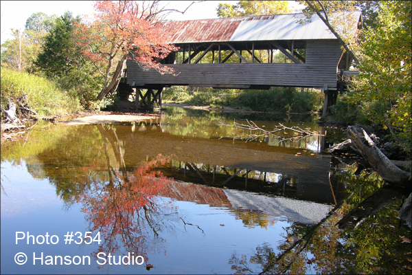 Campton, NH - Bump Bridge - Fall